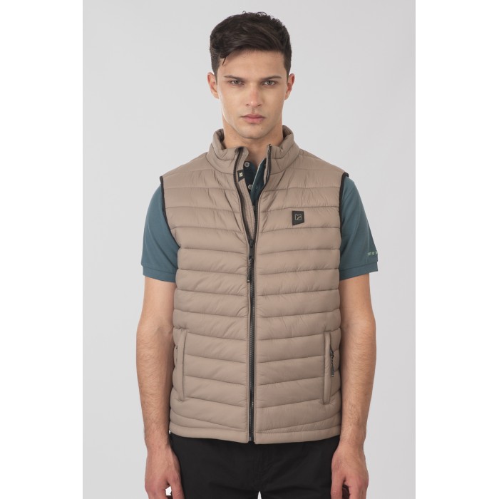 Γιλέκο Rebase 251-RSJK-2033 Grey Mπουφάν