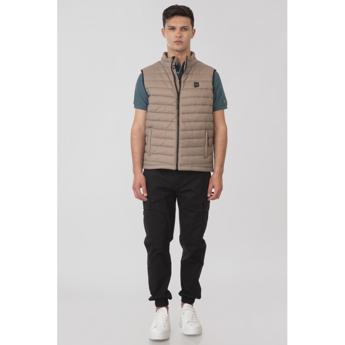 Γιλέκο Rebase 251-RSJK-2033 Grey Mπουφάν