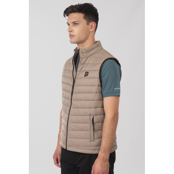 Γιλέκο Rebase 251-RSJK-2033 Grey Mπουφάν