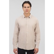 Πουκάμισο Rebase 251.RGS-5056B ΅Beige