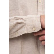 Πουκάμισο Rebase 251.RGS-5056B ΅Beige