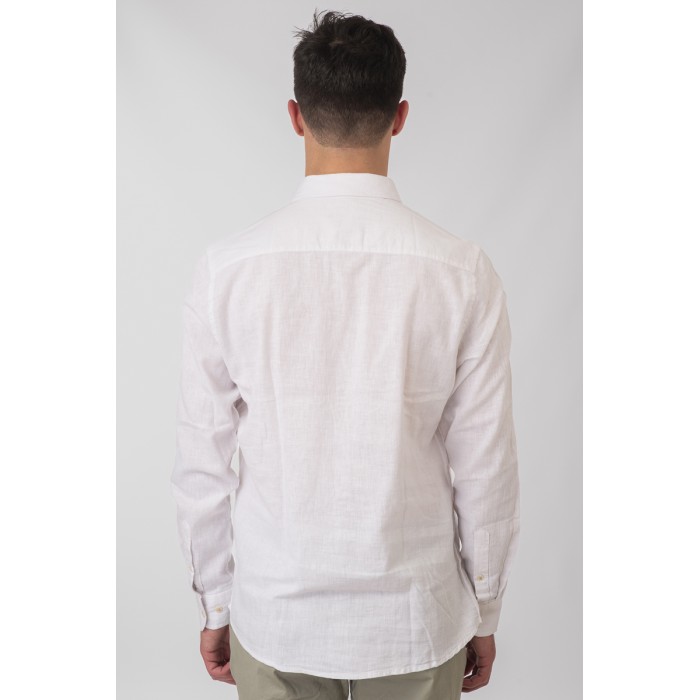 Πουκάμισο Rebase 251.RGS-5056 ΅White Πουκάμισα