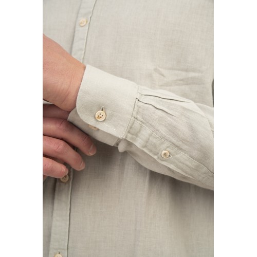 Πουκάμισο Μάο Rebase 251.RGS-5057 Sage Green Πουκάμισο Μάο Rebase 251.RGS-5057 Sage Green