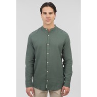 Πουκάμισο Μάο Rebase 251.RGS-5057 Forest Green