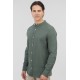 Πουκάμισο Μάο Rebase 251.RGS-5057 Forest Green Πουκάμισα