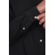 Πουκάμισο Μάο Rebase 251.RGS-5057 Black Πουκάμισα