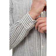 Πουκάμισο Μάο Ρίγα  Rebase 251.RGS-5063 Olive