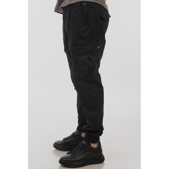 Παντελόνι Cargo Jogger Rebase 251RCCP-4025 Black Cargo Pants