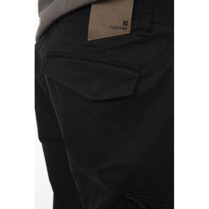 Παντελόνι Cargo Jogger Rebase 251RCCP-4025 Black Cargo Pants
