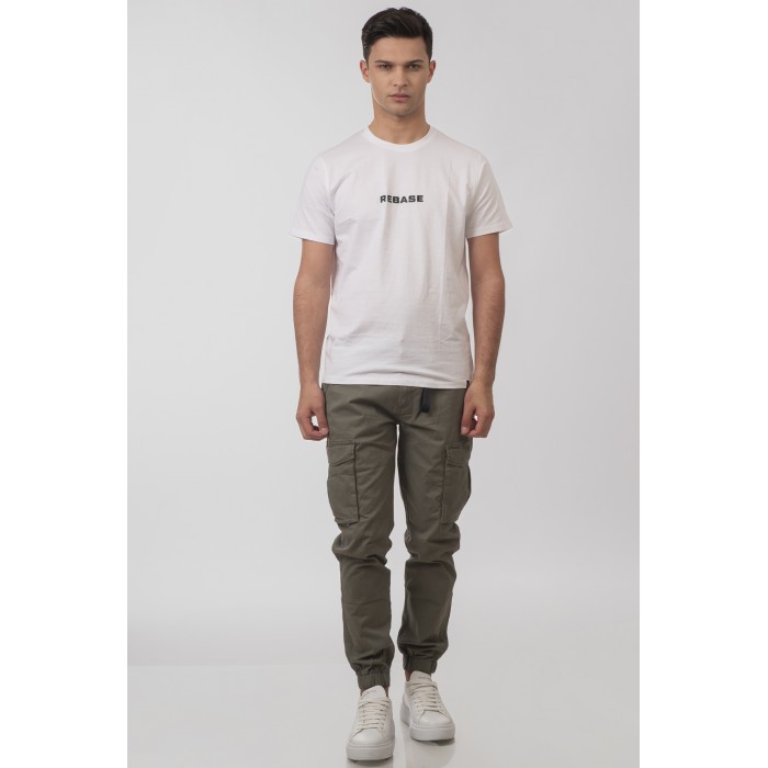 Παντελόνι Cargo Jogger Rebase 251RCCP-4025 Light Olive Cargo Pants