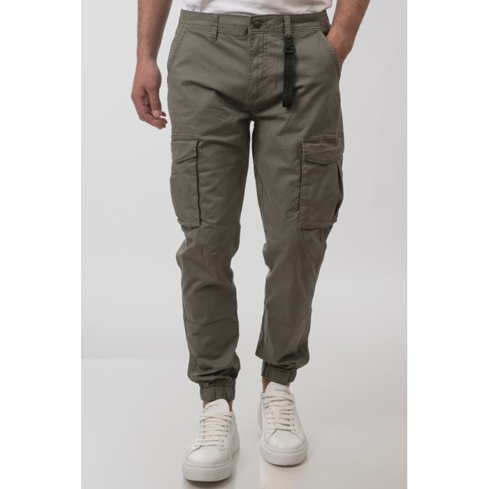 Παντελόνι Cargo Jogger Rebase 251RCCP-4025 Light Olive Cargo Pants