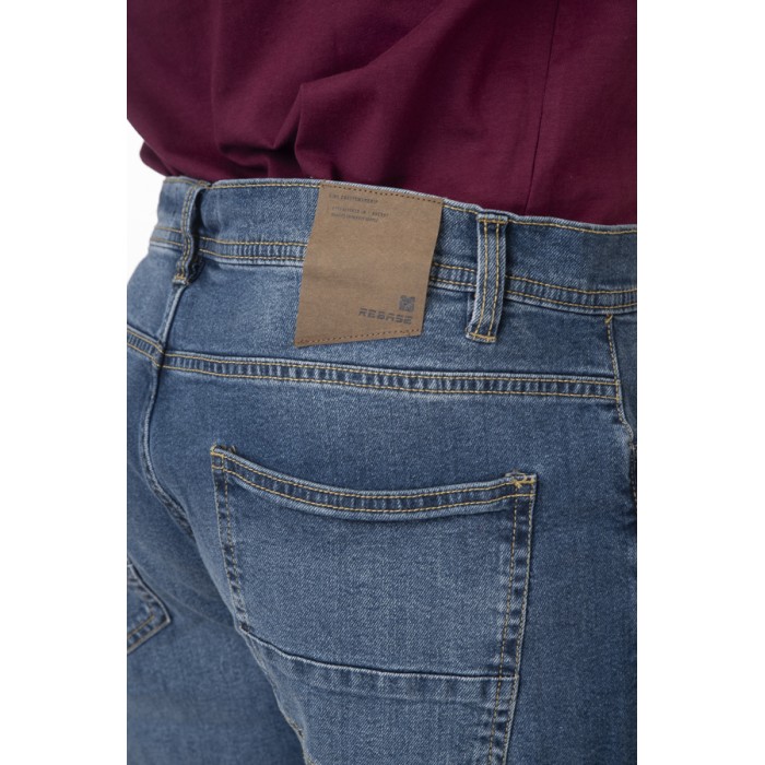 Παντελόνι Jean Rebase 251RJP-4036 Middle Blue Denim Jeans