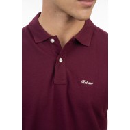 Πόλο Rebase 251RPS-3032 Dark Rasberry