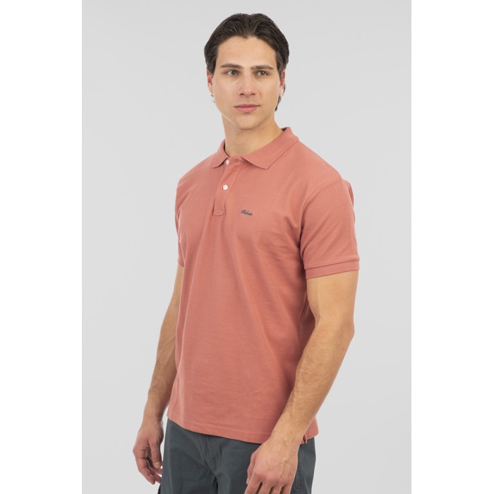 Πόλο Rebase 251RPS-3032 Dark Pink Polo