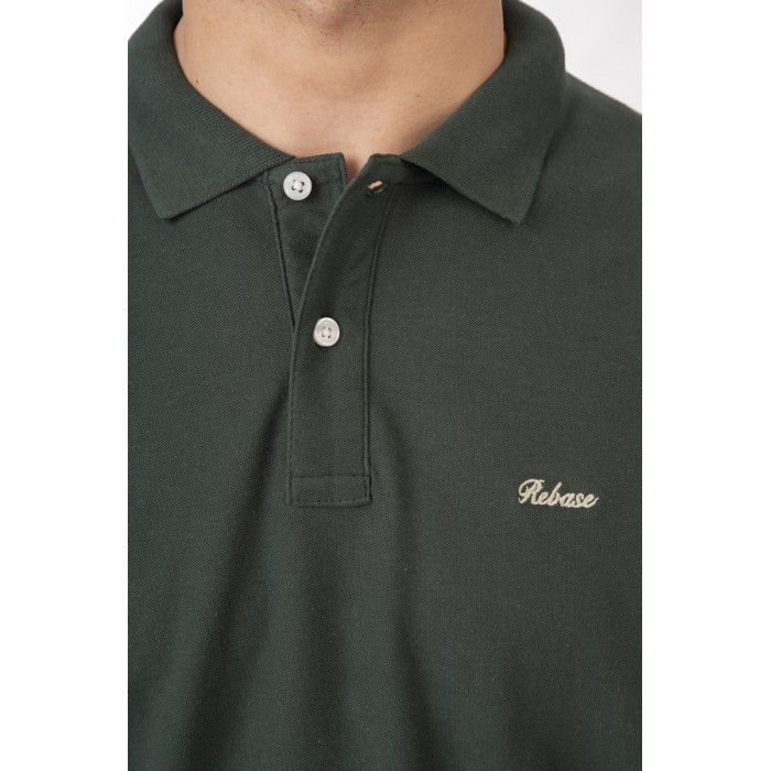 Πόλο Rebase 251RPS-3032 Forest Green Polo