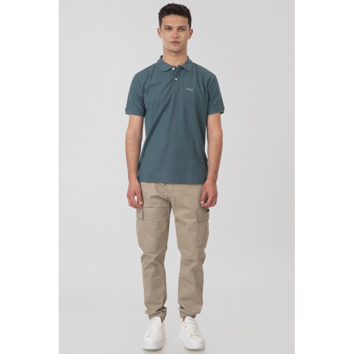 Πόλο Rebase 251RPS-3032 Deep Teal Polo