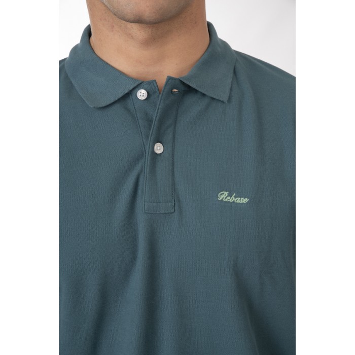 Πόλο Rebase 251RPS-3032 Deep Teal Polo
