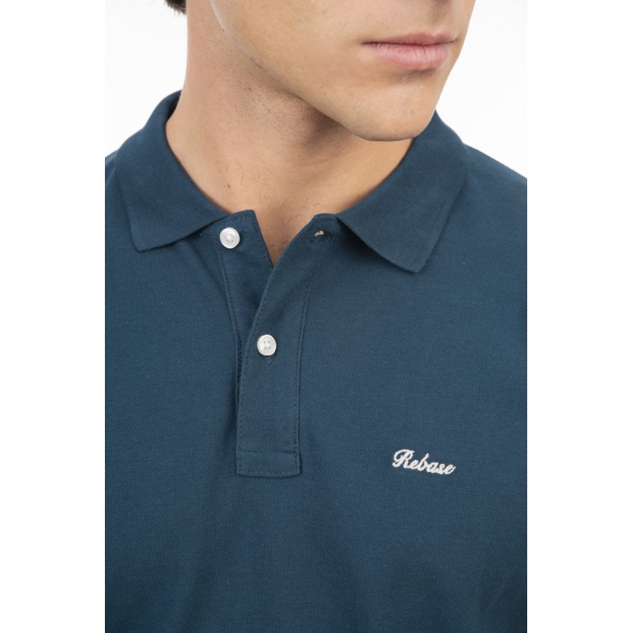 Πόλο Rebase 251RPS-3032 Petol Polo