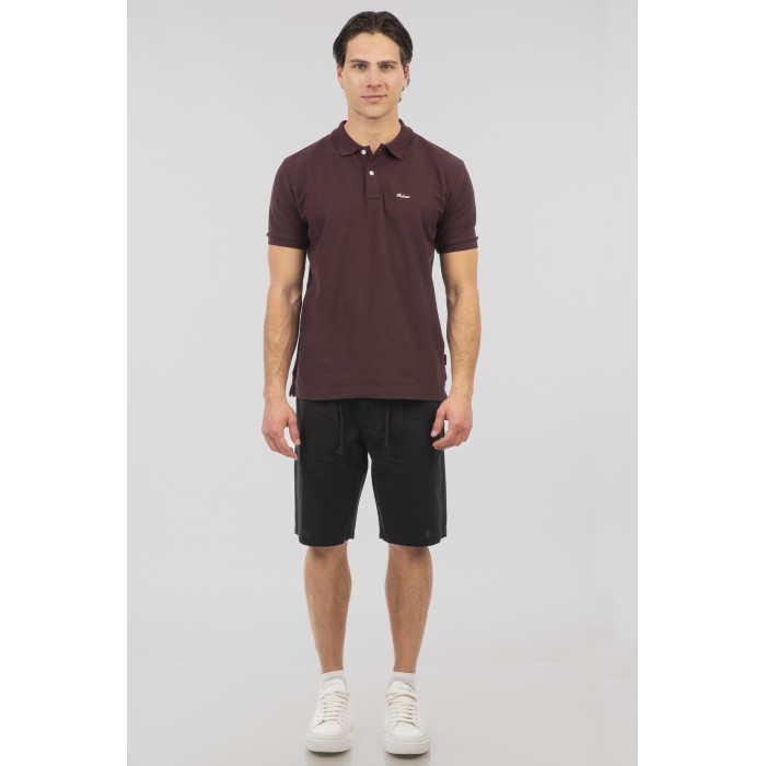 Πόλο Rebase 251RPS-3032 Aubergine Polo