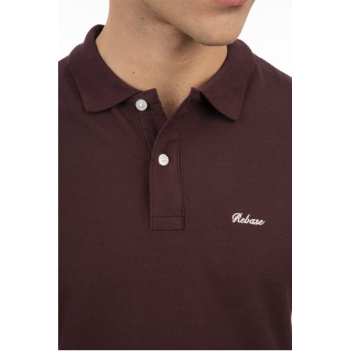 Πόλο Rebase 251RPS-3032 Aubergine