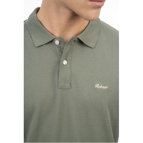 Πόλο Rebase 251RPS-3032 Agave Green