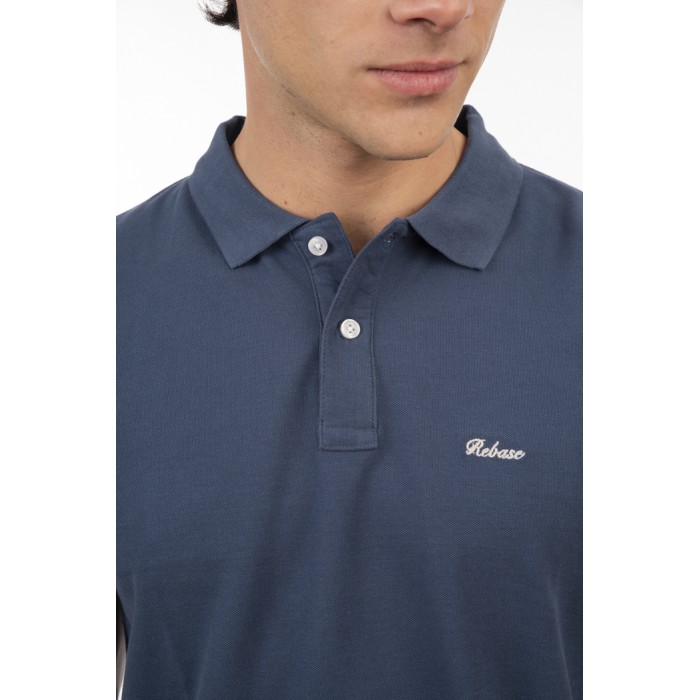Πόλο Rebase 251RPS-3032 Indigo Polo