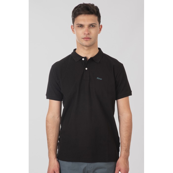 Πόλο Rebase 251RPS-3032 Black Polo