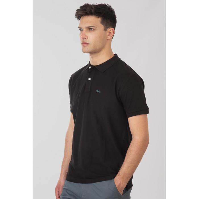 Πόλο Rebase 251RPS-3032 Black Polo