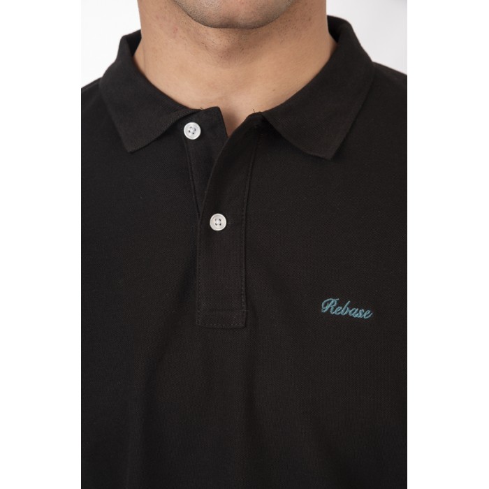 Πόλο Rebase 251RPS-3032 Black Polo