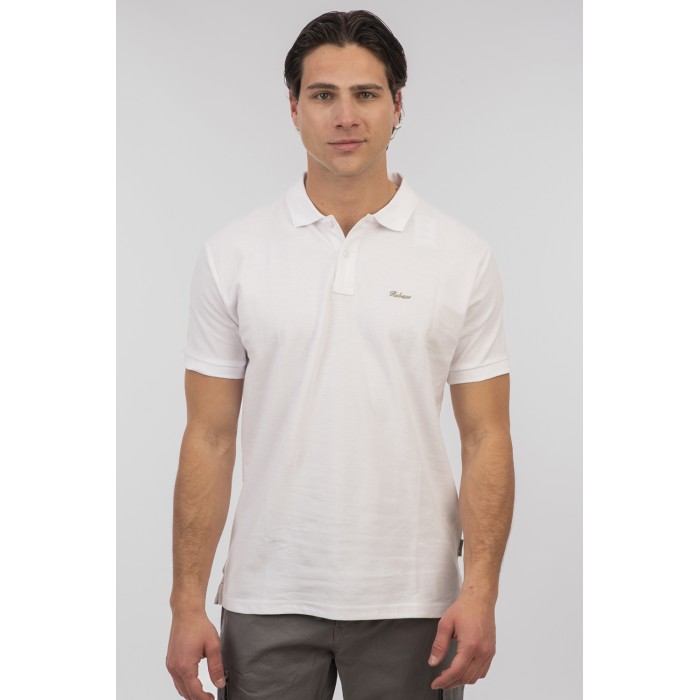 Πόλο Rebase 251RPS-3032 White Polo