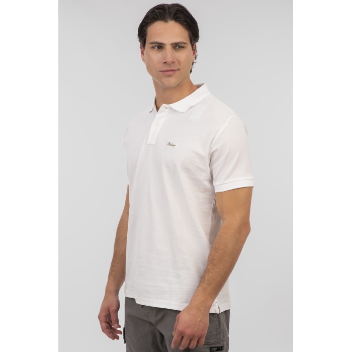Πόλο Rebase 251RPS-3032 White Polo