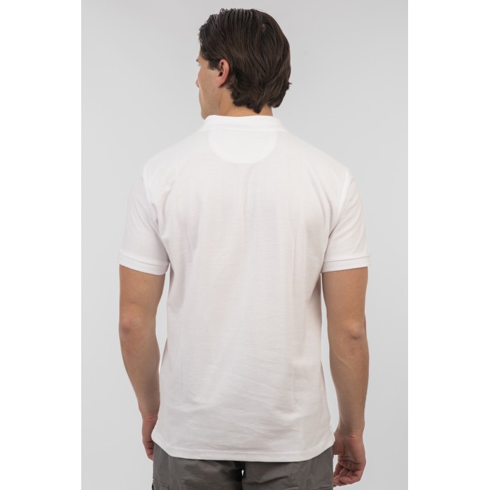 Πόλο Rebase 251RPS-3032 White Polo