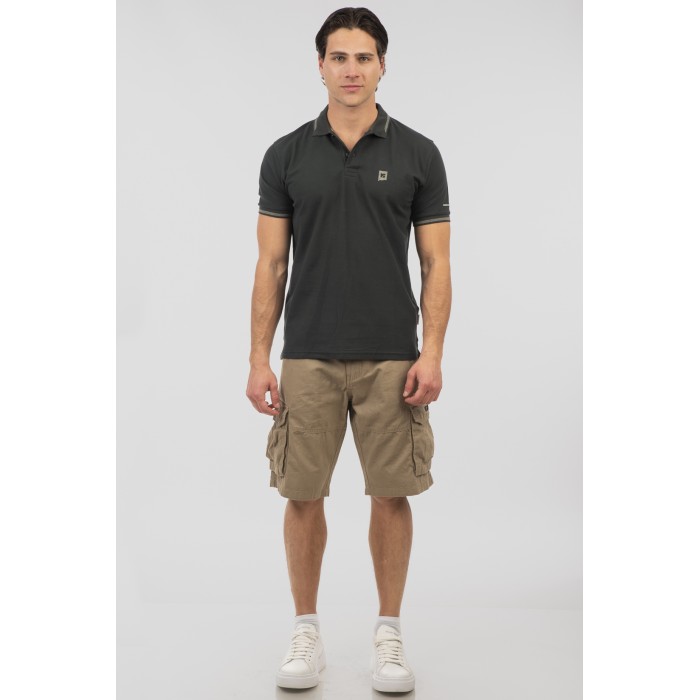 Πόλο Rebase 251RPS-3037 Fost Green Polo