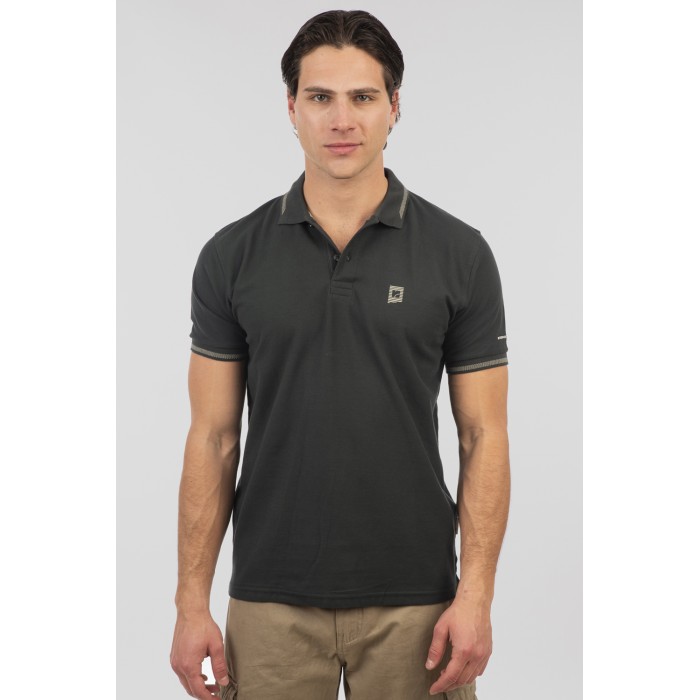 Πόλο Rebase 251RPS-3037 Fost Green Polo