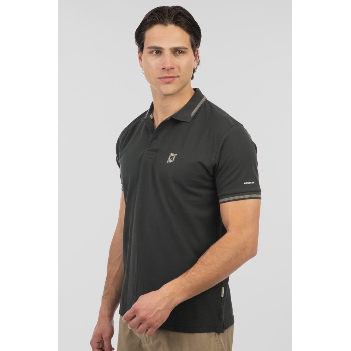 Πόλο Rebase 251RPS-3037 Fost Green Polo