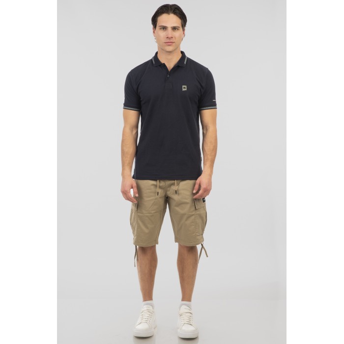 Πόλο Rebase 251RPS-3037 Navy Polo