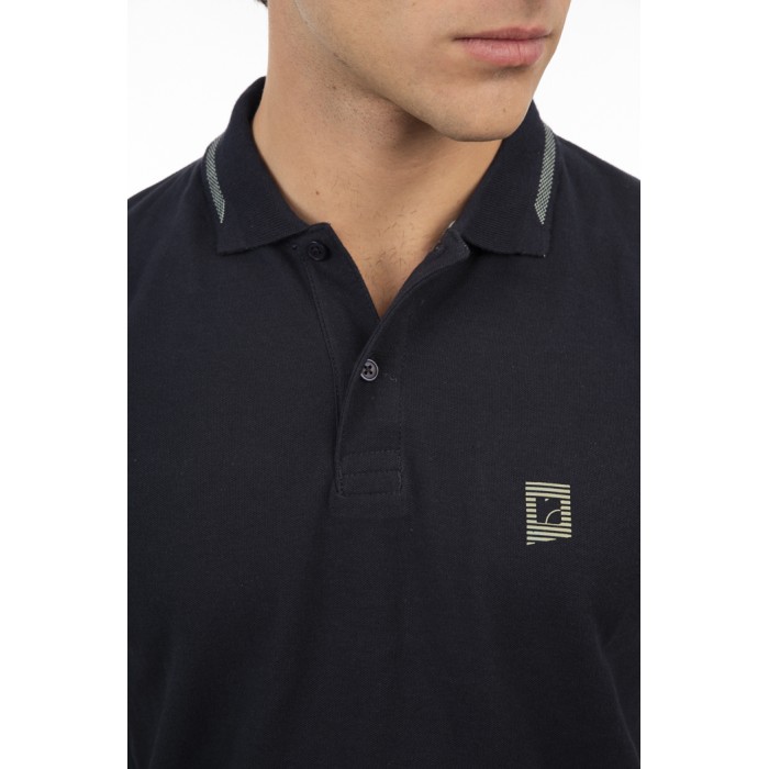 Πόλο Rebase 251RPS-3037 Navy Polo