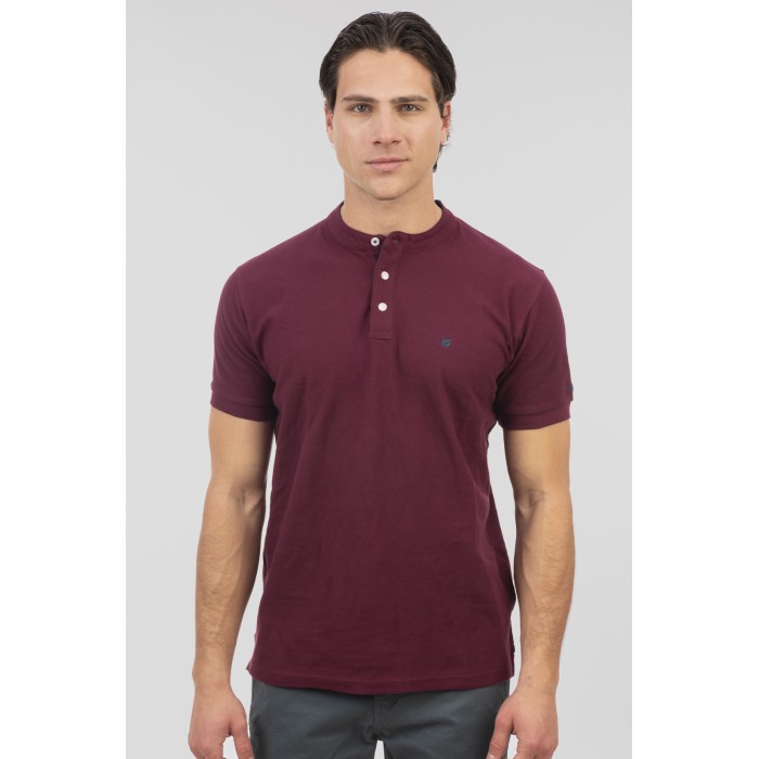 Μπλούζα Πικέ Μάο Rebase 251RPS-3041 Raspberry Polo