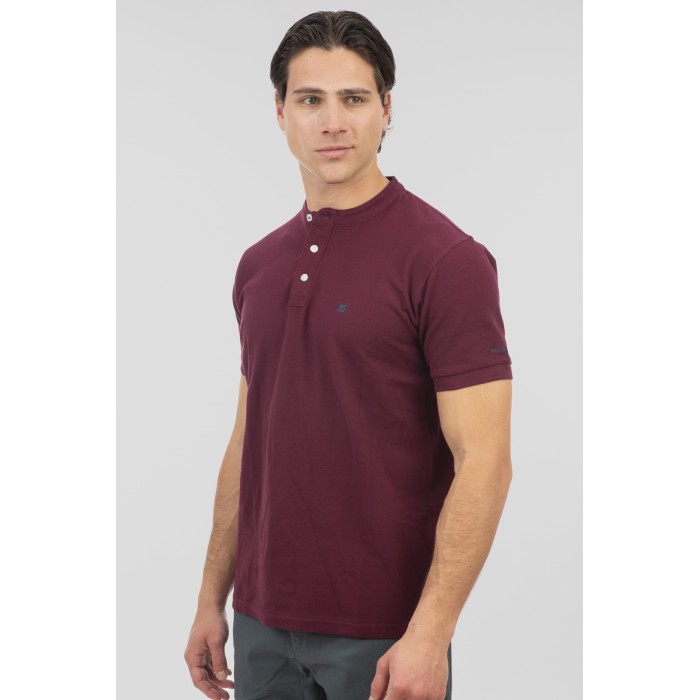 Μπλούζα Πικέ Μάο Rebase 251RPS-3041 Raspberry Polo