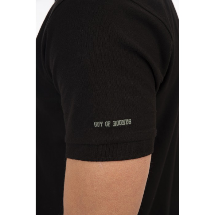Μπλούζα Πικέ Μάο Rebase 251RPS-3041 Black Polo