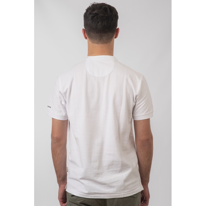 Μπλούζα Πικέ Μάο Rebase 251RPS-3041 White Polo