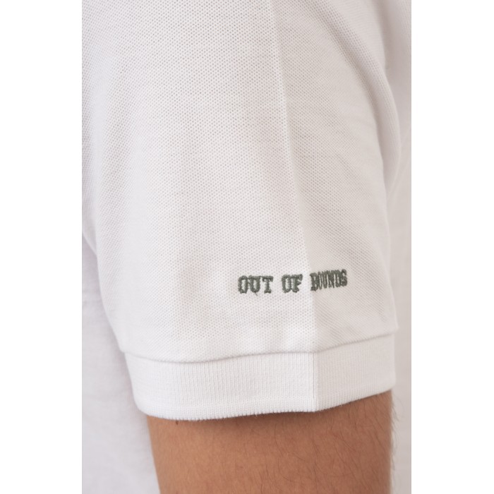 Μπλούζα Πικέ Μάο Rebase 251RPS-3041 White Polo
