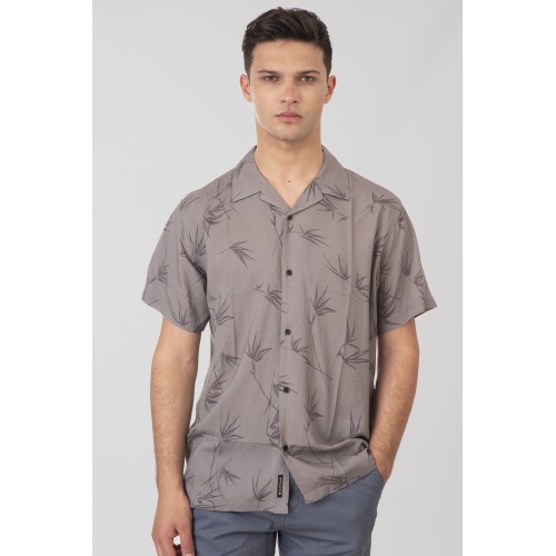 Πουκάμισο Rebase 251-RGS-5043 Smoke Πουκάμισο Rebase 251-RGS-5043 Smoke