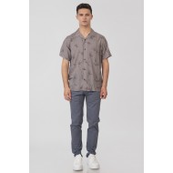 Πουκάμισο Rebase 251-RGS-5043 Smoke