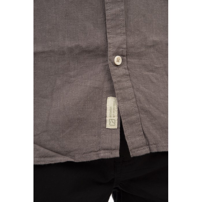 Πουκάμισο Rebase 251-RGS-5061B Fog Grey Πουκάμισα