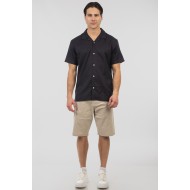 Πουκάμισο Rebase 251-RGS-5069 Black