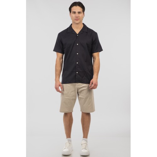 Πουκάμισο Rebase 251-RGS-5069 Black Πουκάμισο Rebase 251-RGS-5069 Black