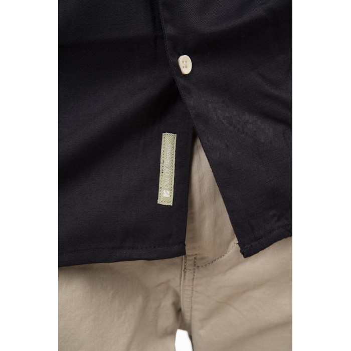 Πουκάμισο Rebase 251-RGS-5069 Black Πουκάμισα