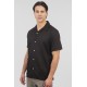 Πουκάμισο Rebase 251-RGS-5080 Black Πουκάμισα