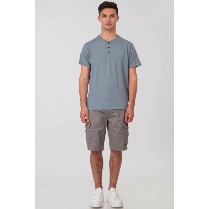 Βερμούδα Cargo Rebase 251-RMSHO-7001 Light Charcoal  Βερμούδες